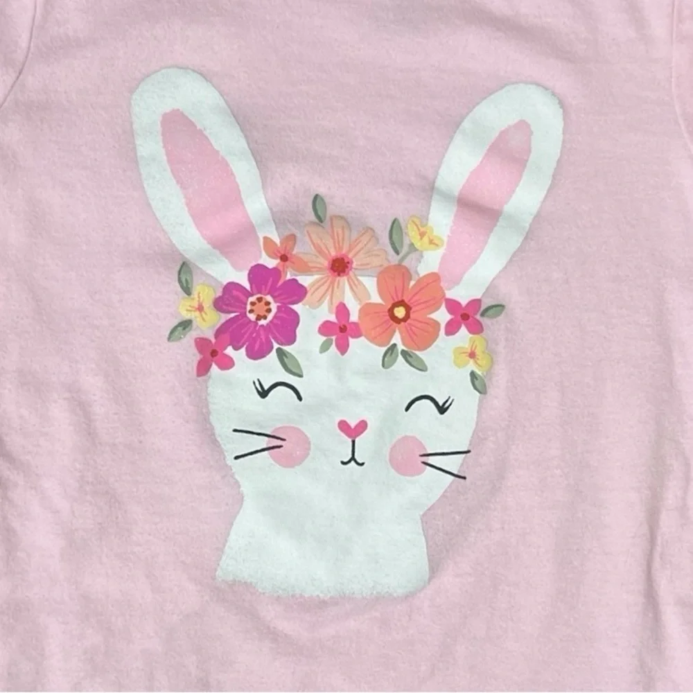 The Children’s Place Purple (7/8) & Jumping Beans Pink (8) Short Sleeve Bundle